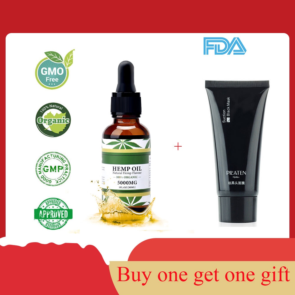 Organic Hemp Seed Oil Aromatherapy Essential Oil Natural Anti--Inflammatory Body Skin Care Massage Spa Pain Relief Anti Anxiety