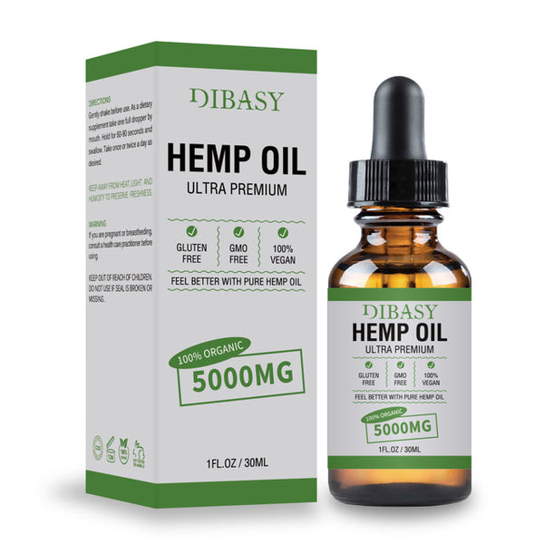 Hemp Oil Organic Hemp Herbal Essential Oil Body Relieve Stress Skin Facial Body Care Pain Relief Anti Anxiety Hemp Oil