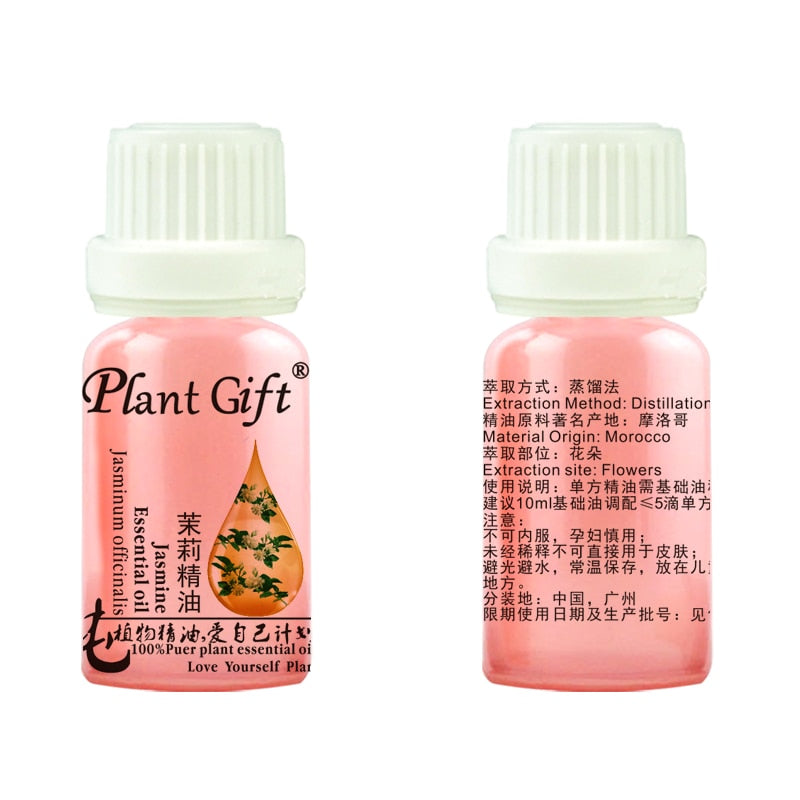 Famous Brand Pure Natural Aromatherapy Jasmine Oil Increase Skin Elasticity Relieve Menstrual Pain Stretch Marks Scars