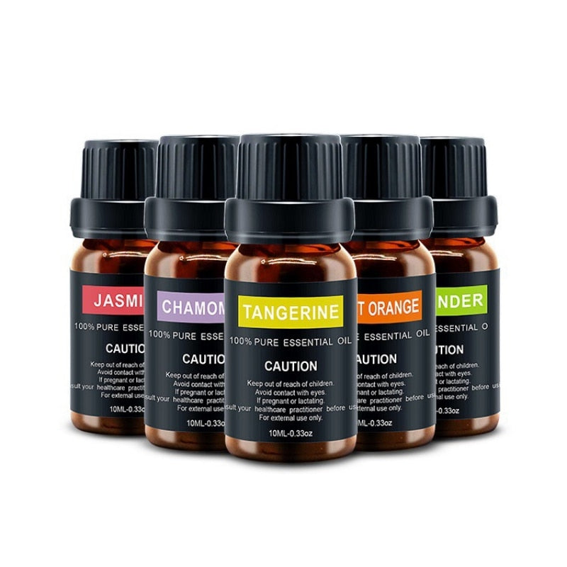 Aromatherapy Essential Oil Set Soothing Stress Pain Relief Foot Bath Massage Oil Kit NEW!!