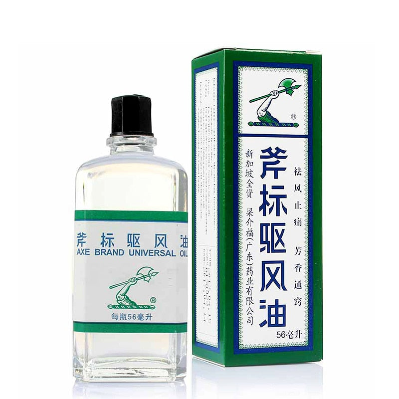 Axe Brand Universal Oil for Pain Relief of Cold and Headadche 1.89 Oz. Or 56 Ml (1bottle)